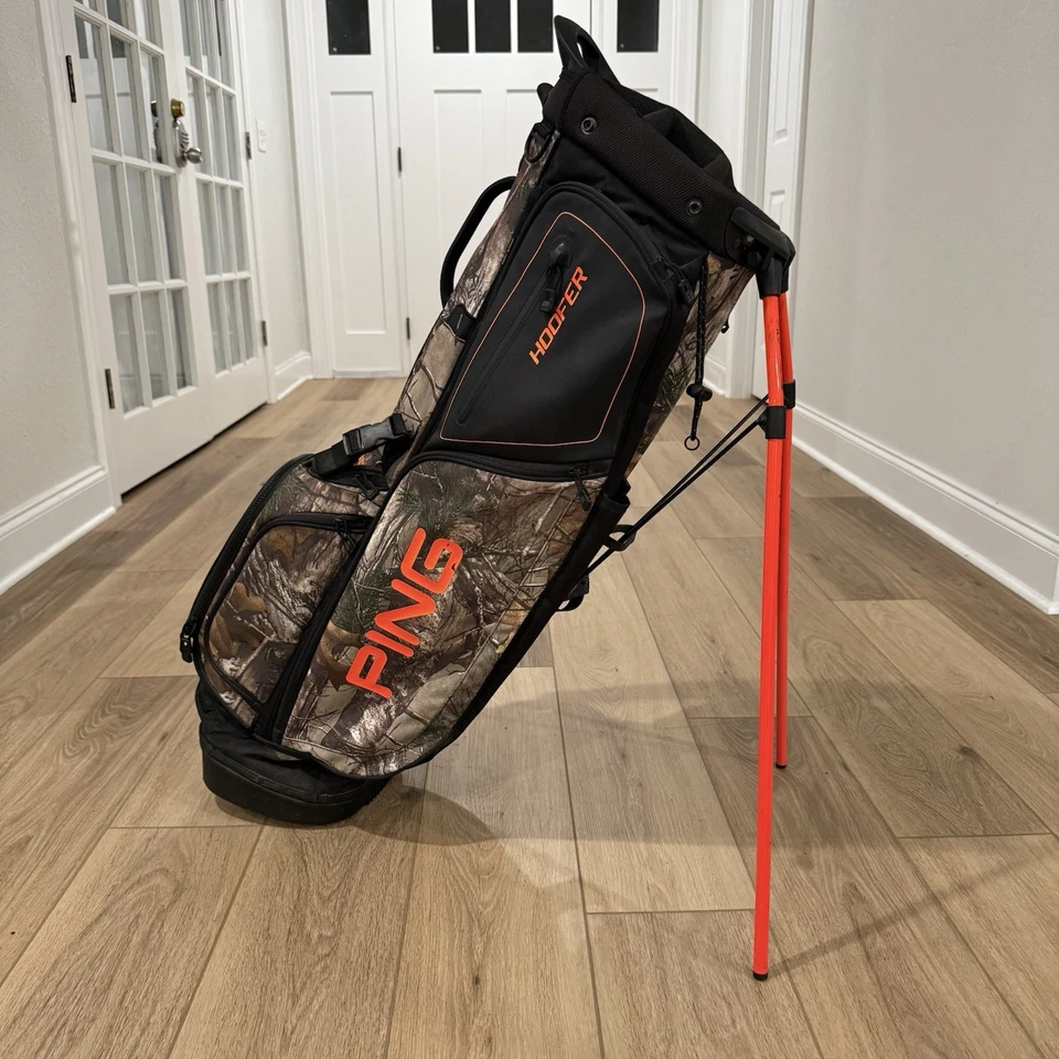 Bolsa de pie de golf Ping Hoofer camuflada 2017 edición limitada RealTree camuflada Foto 3 de 4