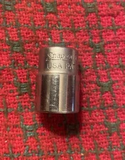 Snap-On Tools  7/16 Socket 6 Point 1/4 Dr Excellent 🇺🇸