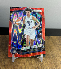 Panini 2025 Prizm WNBA Natisha Hiedeman #53 Minnesota Lynx Red Seismic /249