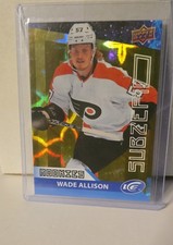2021-22 Upper Deck Ice - Sub Zero Rookie Wade Allison #SZ-47 Gold 7/24 (RC)