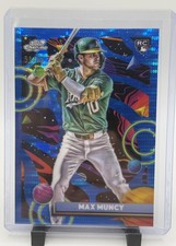 2025 TOPPS COSMIC CHROME MAX MUNCY ROOKIE BLUE Moon REFRACTOR #/99  ATHLETICS