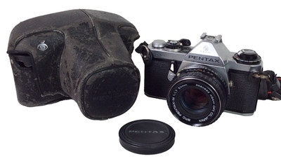 PENTAX ME-SUPER 35mm Spiegelreflex mit PENTAX 50mm F1.7 PRIME OBJEKTIV