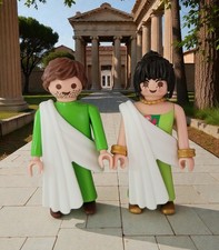 Playmobil R&ouml;mer History Figuren Senatoren Politiker Antike Custom
