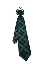 Chaps by Ralph Lauren Boys Clip On Tie Blue Green Plaid NEW