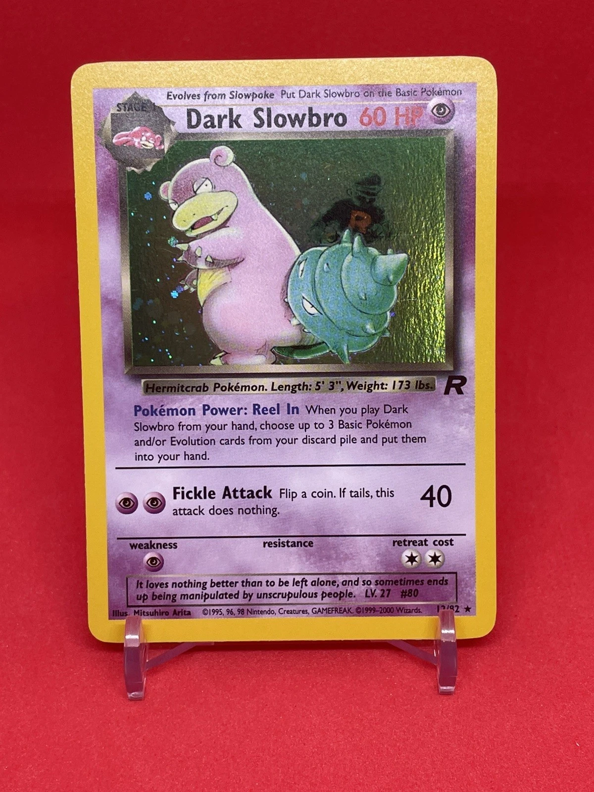 Dark Slowbro - Team Rocket #12 Price & Value ($50.98) | PokeScope
