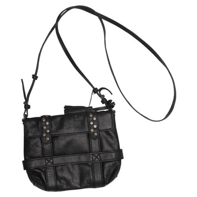 Brampton, Umhängetasche, Damen, Leder/Polyester, Schwarz, Sonstiges, 23 #uHw