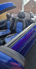 Mitsubishi Colt Convertible, Blue, 12 Mnths MOT, Leather Seats, Parrot Handsfree