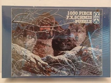 FX Schmid The Predators 1000 Pcs Jigsaw Puzzle Tom Antonishak Wolf Pack Hunters 