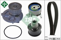 Ina 530007930 Wasserpumpe + Zahnriemensatz Zahnriemensatz Und Wasserpumpe