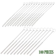 100 Pcs Laryngeal Mirrors 50 Pcs 3 And 50 Pcs Laryngeal Mirrors 4