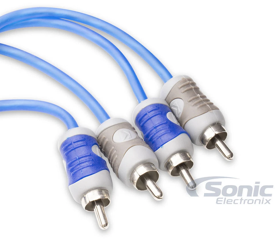 Kicker K-Series KI25 5-Meters, 2-Channel RCA Cables - Image 2 of 3