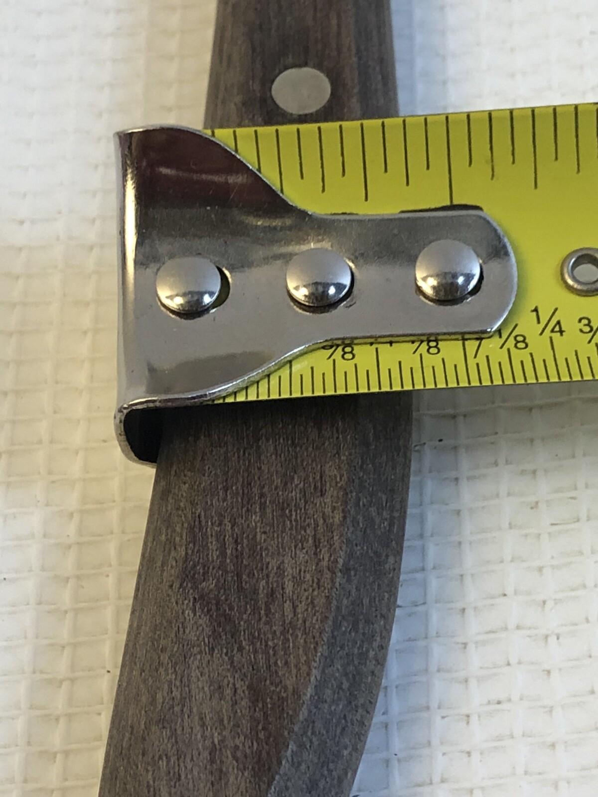 Dexter Russell Steak Knife Partial Serrated 3.5” Wood Handle Half Tang