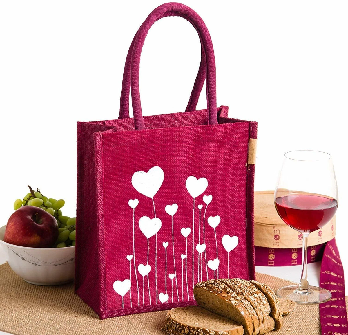 H&b jute bags new arrivals
