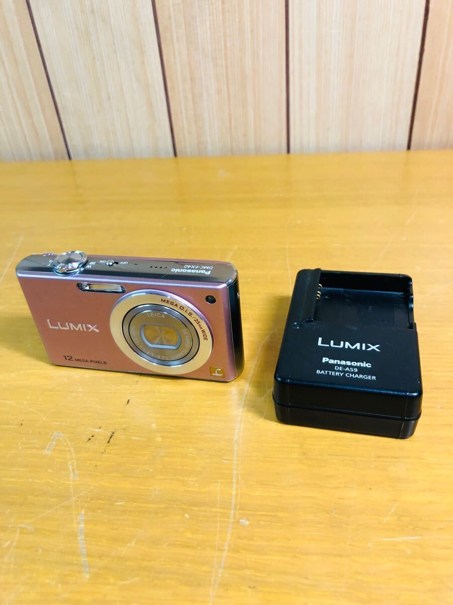 Panasonic Lumix DMC-FX40 pink Japanese only compact digital Panasonic Lumix DMC-FX40 pink Japanese only compact digital
