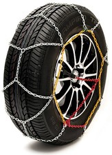Sumex Husky Winter Classic Alloy Steel Snow Chains for 18" Car Wheel Tyres -PAIR