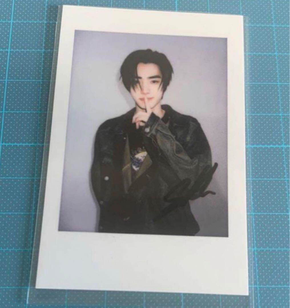 ENHYPEN SUNGHOON signed (Print) Polaroid Photocard Cheki