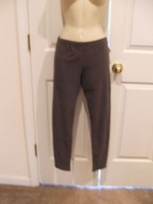 new in pkg One Step Up Gray fleecey dance yoga pant size large-9-11
