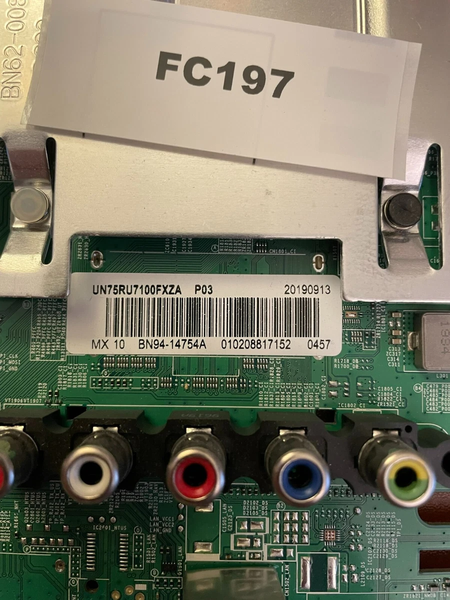 Un75ru7100fxza on sale