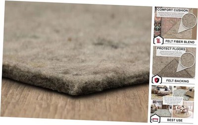  3/8 Rug Pad 100% Felt Protective 8' x 10' 3/8 Inch Ultra Premium All Surface