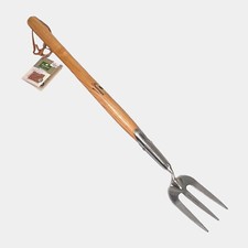 Greenman Mid Handled Stainless Steel Weed Fork