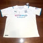 PEP GUARDIOLA & KEVIN DE BRUYNE signed autographed MANCHESTER CITY SOCCER JERSEY