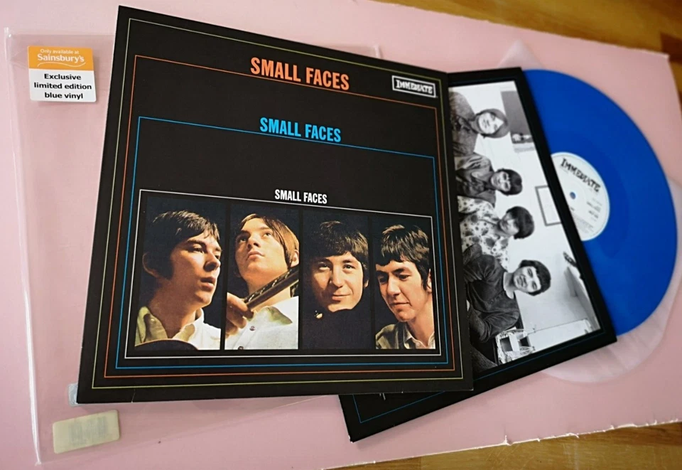 SMALL FACES - UK 2018*BLUE Vinyl*Sainsburys Limited Reissue Mono LP: Small Faces - Image 2 of 4