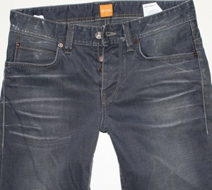 boss jeans orange