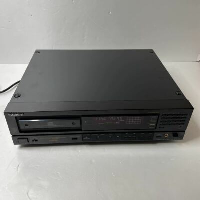 SONY CDP-338ESD Compact Disc Player ES Series Tested Works Fine