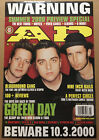 Green Day Rare 2000 Promo Poster w/Release Date 4 Warning Cd 24x36 Never Display