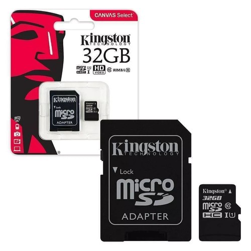 Kingston 32GB Micro SD Card SDHC SDXC Memory Card TF Class 10 32GB SD Adapter UK
