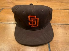 1980'S Jack McKeon SAN DIEGO GAME USED ISSUED PROFESSIONAL MODEL HAT RARE