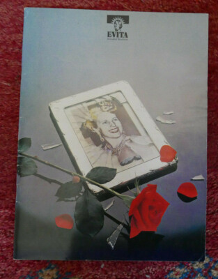EVITA Programmheft 1982 A.L. Webber Musical