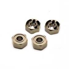NEW HoBao Aluminum 12mm Wheel Hub (4 Pcs) : Hyper GPX4 / Semi Truck EPX