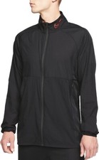 NIKE Academy Lightweight Jacket Men’s Large Full Zip black Sportswear Activewear