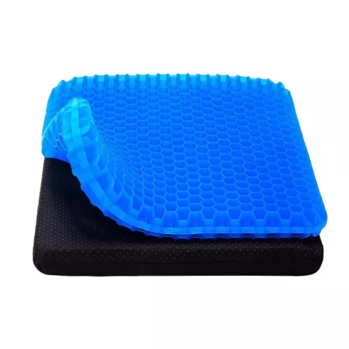 Double Layer Gel Honeycomb Seat Comfort Cooling Support Cushion Flex Pain Relief - Picture 14 of 15