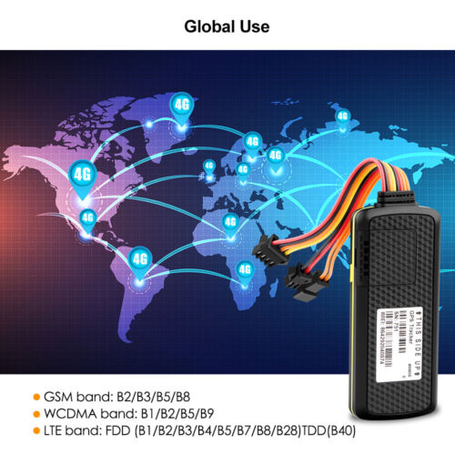4G LTE GPS Rastreador de Automóviles Vehículo Seguimiento de Flota SOS Corte Aceite ACC Alarma Impermeable - Imagen 2 de 12
