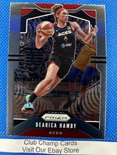 2020 #54 Dearica Hamby Panini Prizm WNBA Basketball Base Card Aces