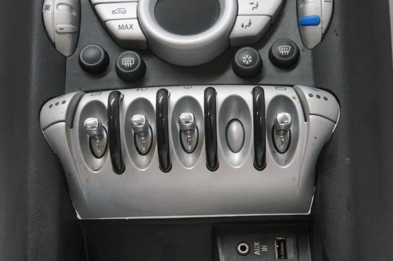 Mini Cooper Clubman 2010 calefacción de aire acondicionado temperatura control climático placa frontal 69817002 OEM Foto 3 de 4