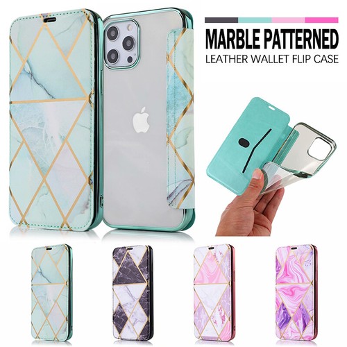 marble wallet phone case