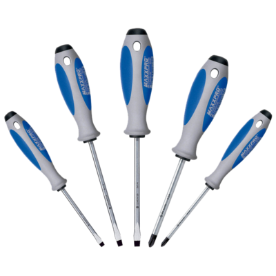 Witte 653865 5 Piece Maxxpro Slotted and Phillips Screwdriver Set