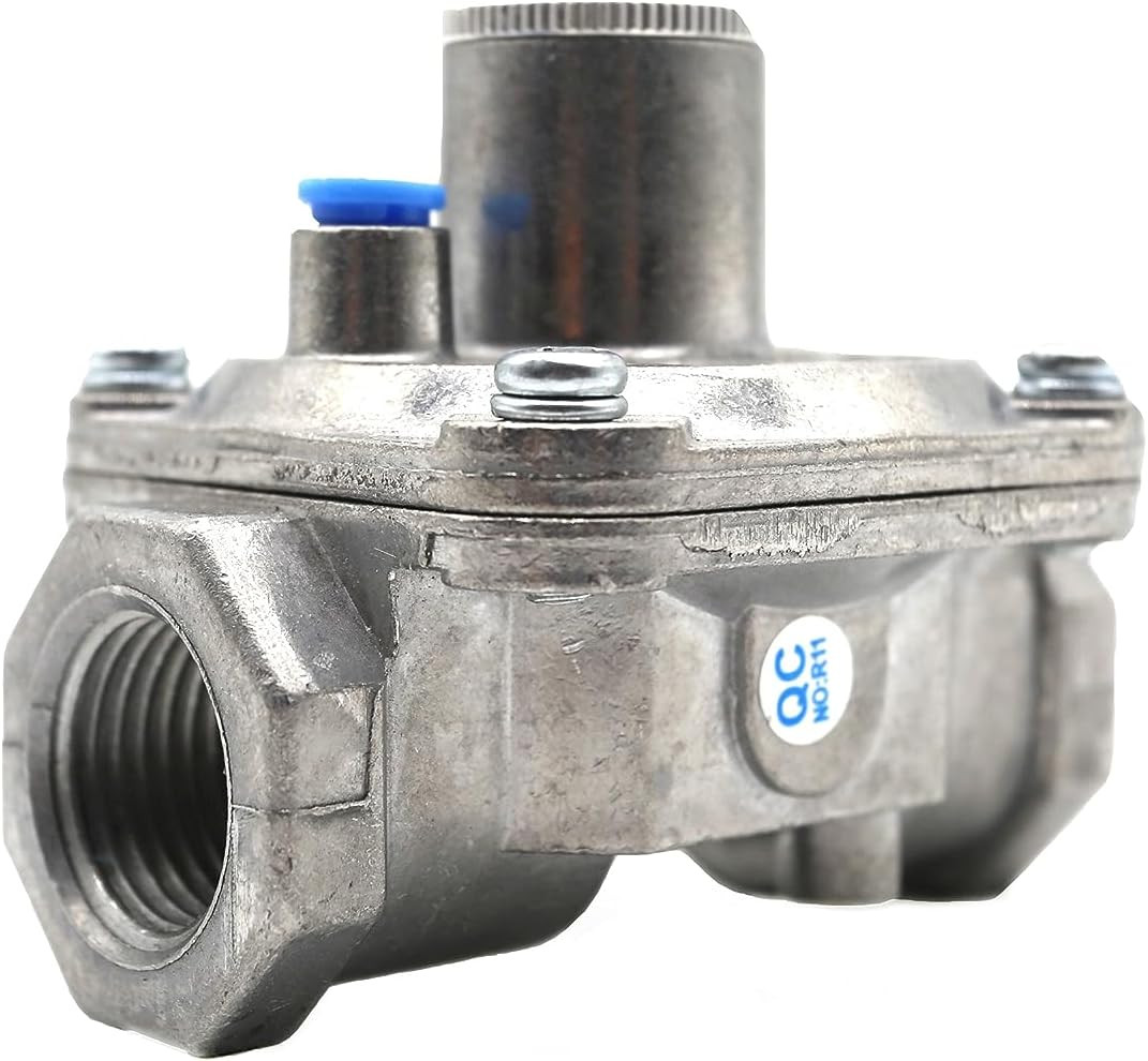Universal Natural Gas Pressure Regulator with 1/2"-14NPT Thr
