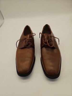 Clarks Mens Brown Oxford Dress Shoe Size 9 (7671083) Nice