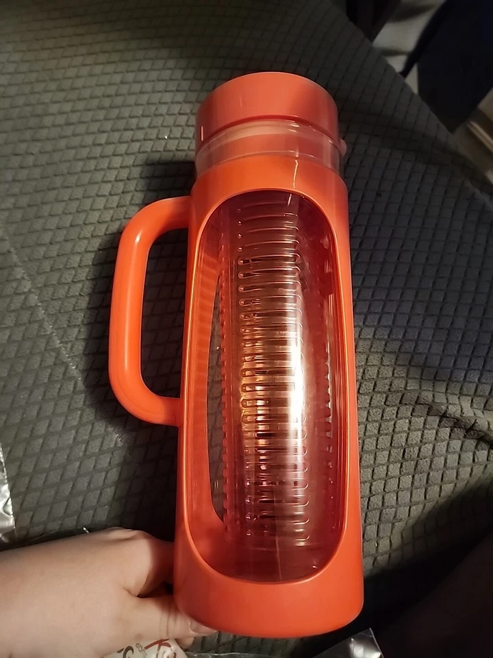 Primula Flavor Pure Infusion Pitcher Carafe Pink 1.6 Qt. Borosilicate Glass - Image 4 of 4