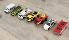 7 Hot Wheels Matchbox Lot VINTAGE Fire Trucks 70s 80s 90s Vtg  Vehicles