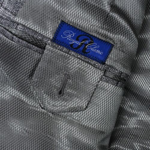 Royal Class Tom James 48R Gray Windowpane Check Surgeon Cuff Jacket Sport Coat - Picture 4 of 12