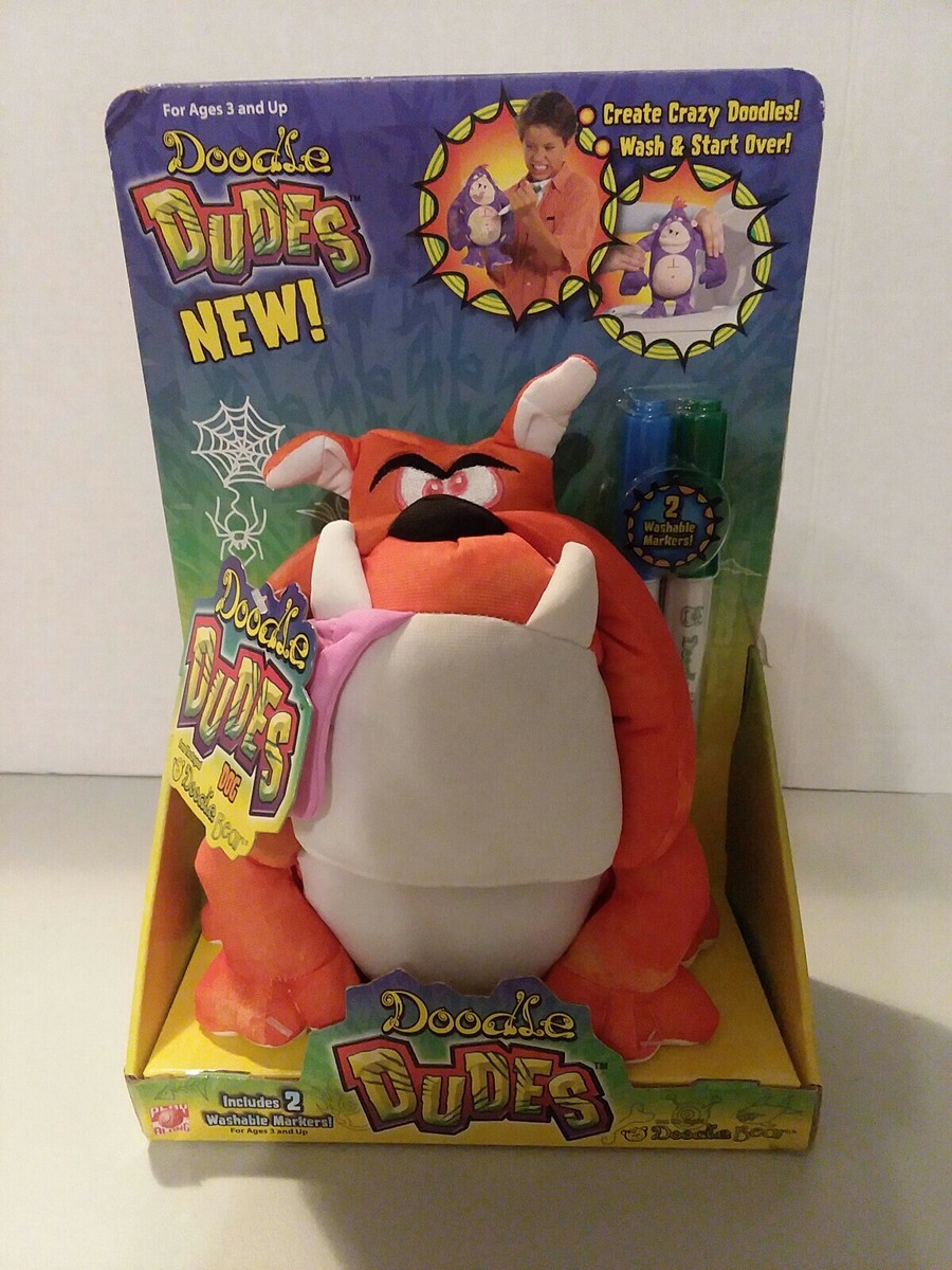 New Doodle Dudes Bull Dog Jakks Pacific Rare 2006 | eBay