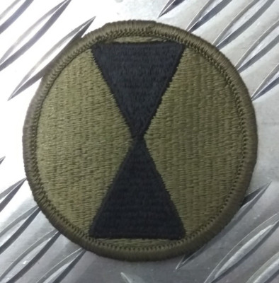 US Army, 010TH Da Bambino Div Patriottico Patch, Ricamato Ferro Su - Foto 5