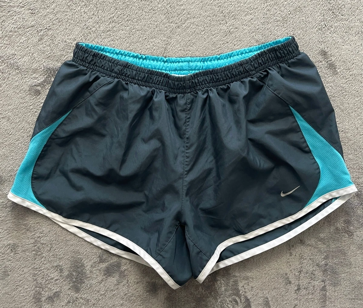 tri color nike shorts