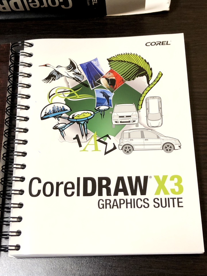 Cd Rom Draw Vintage Corel Draw X3 Graphics Suite 4 CD-ROM NEW w/Portuguese ...
