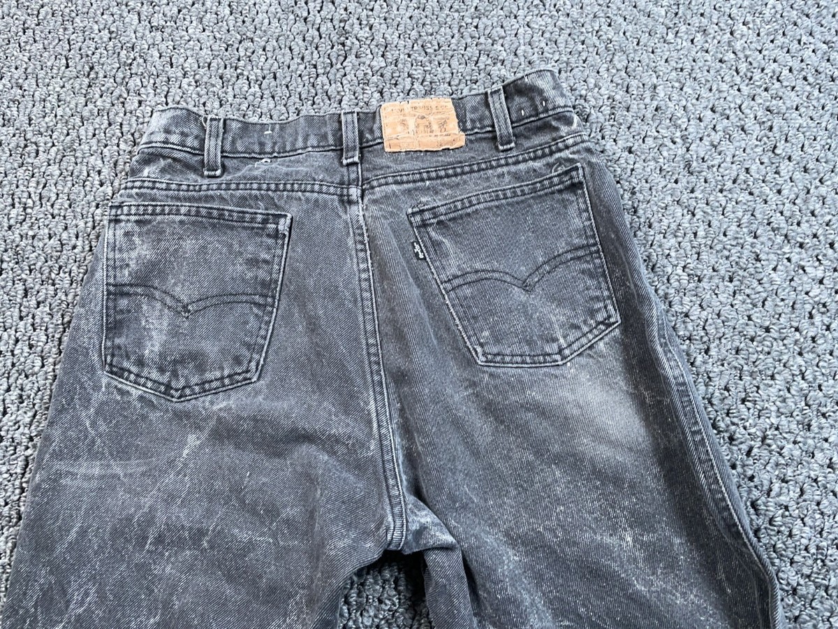 レジェAC VTG 90s Levi's 40550 Acid Wash Tapered Leg Jeans Men's 30 x